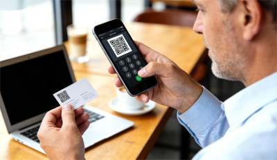 skannaa qr-koodi callille