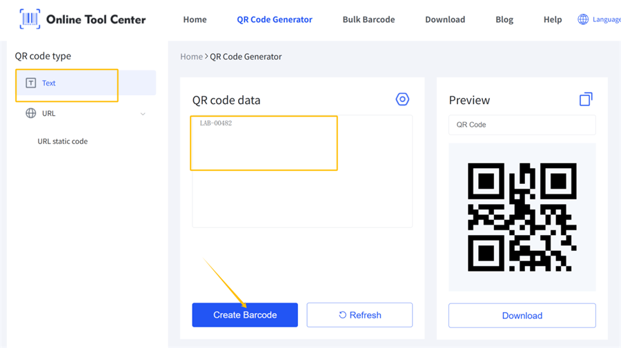 Convert Text to a QR Code Muunna teksti QR-koodiksi