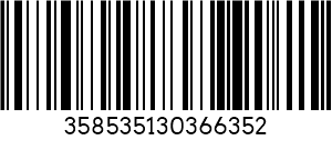 IMEI-viivakoodi Example