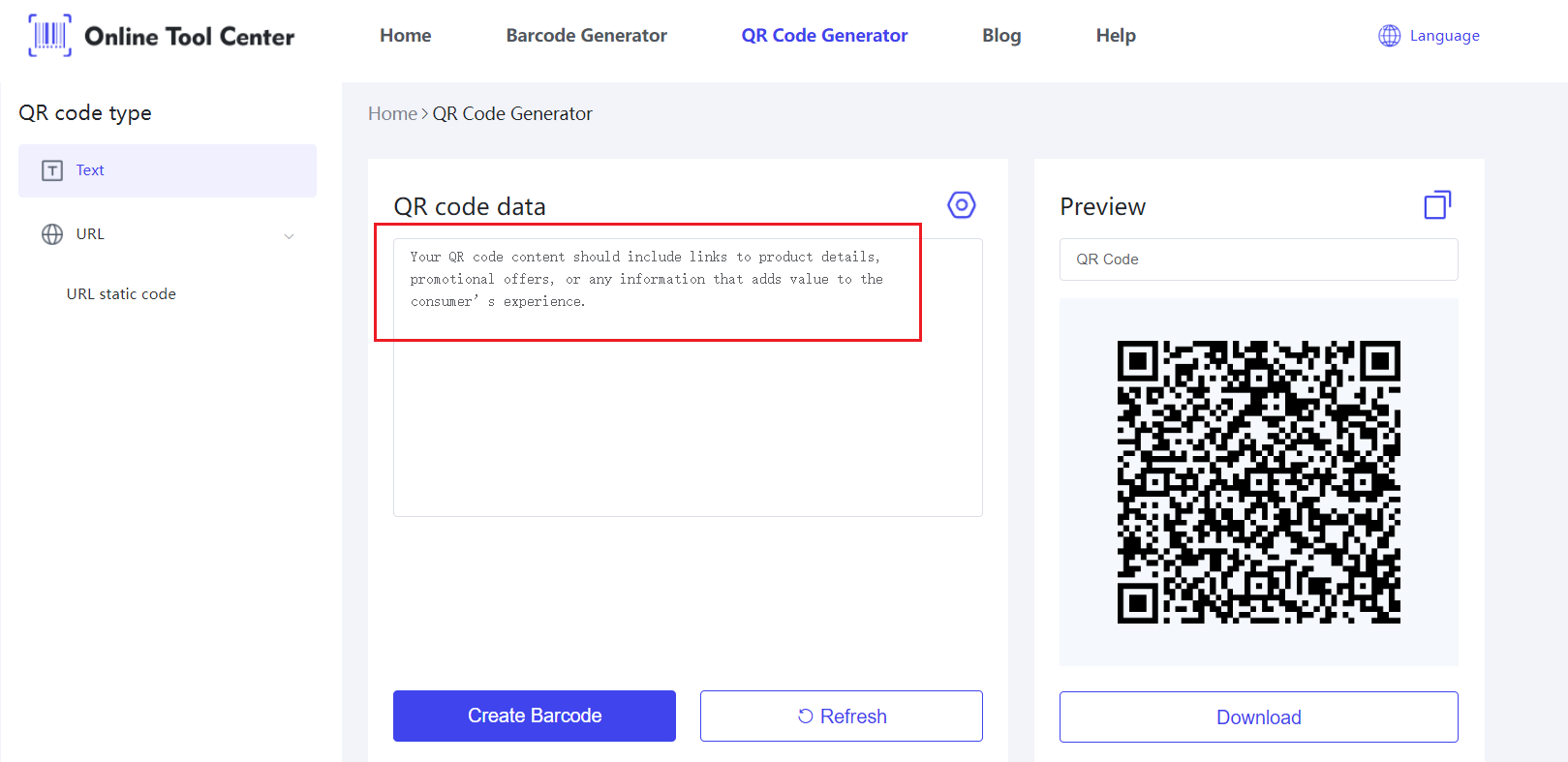 Tuote QR Code Generator.png