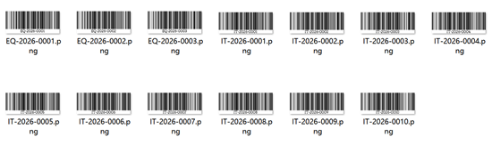 bulk barcodes irtotavaran viivakoodit