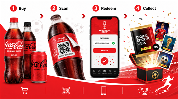 skannaa ja lunasta Coca Cola FIFA 2026 koodi