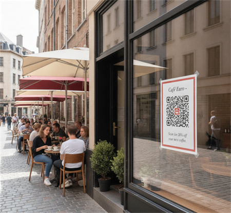 oster QR-koodilla