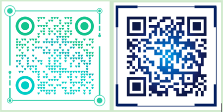QR-koodi kehyksill&auml;