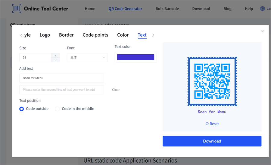 mukautettu QR-koodi